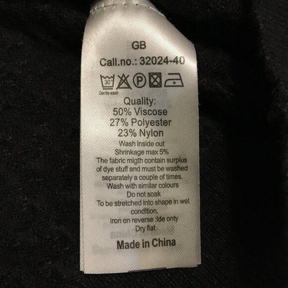 Soyaconcept European Soft Charcoal Grey Knit Sweater - Picture 10 of 14